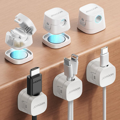 Organizador cables magnético desmontable con cierre