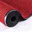 Alfombra pasillo 3x10ft antiderrap goma rojo