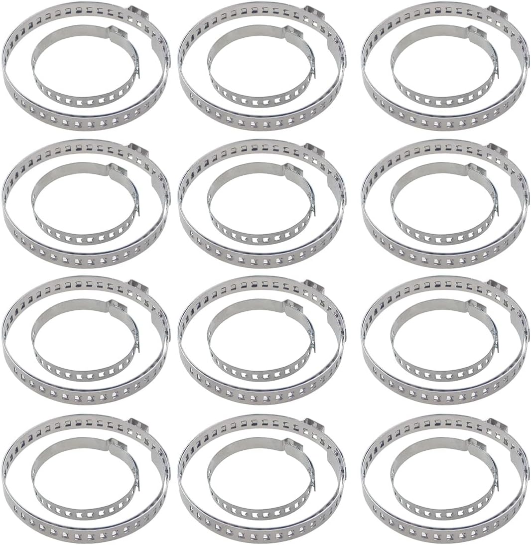 Set 24 abrazaderas CV acero inox herramientas reparación
