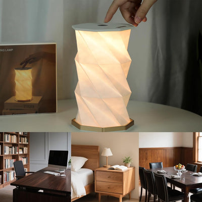 Lámpara mesa recargable inalámbrica luz nocturna táctil