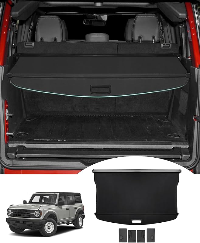 Cubierta maletero Bronco 2021-2025 tapa dura y blanda