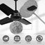 Plumero ventilador 7ft poste extensión ajustable gris