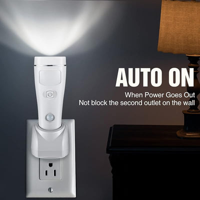 4en1 luces LED emergencia hogar con sensor movimiento
