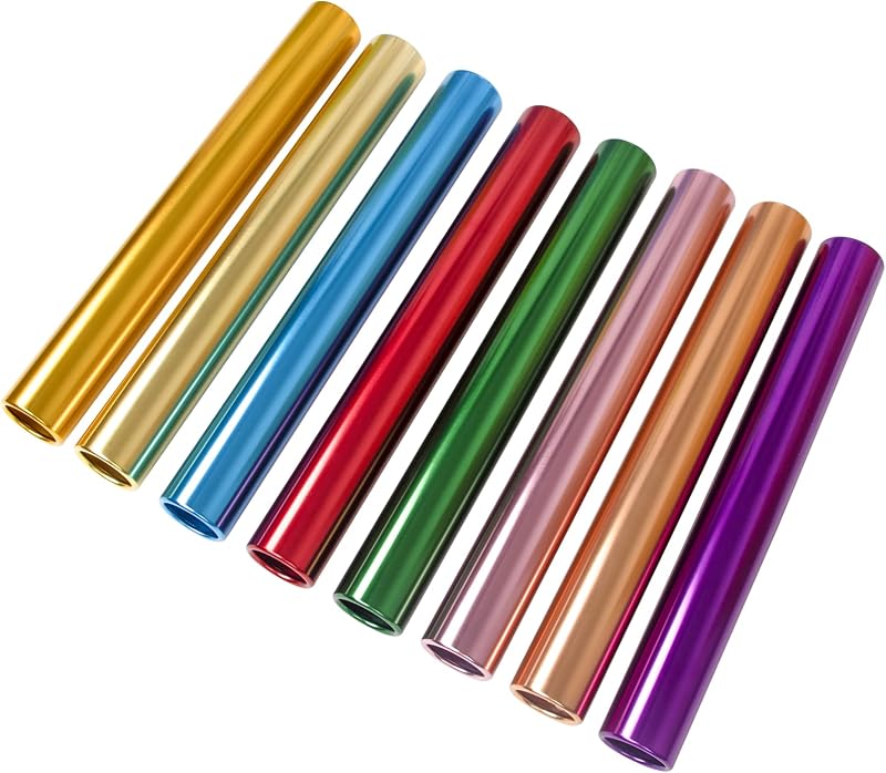 Set bastones relé aluminio ligeros para deportes