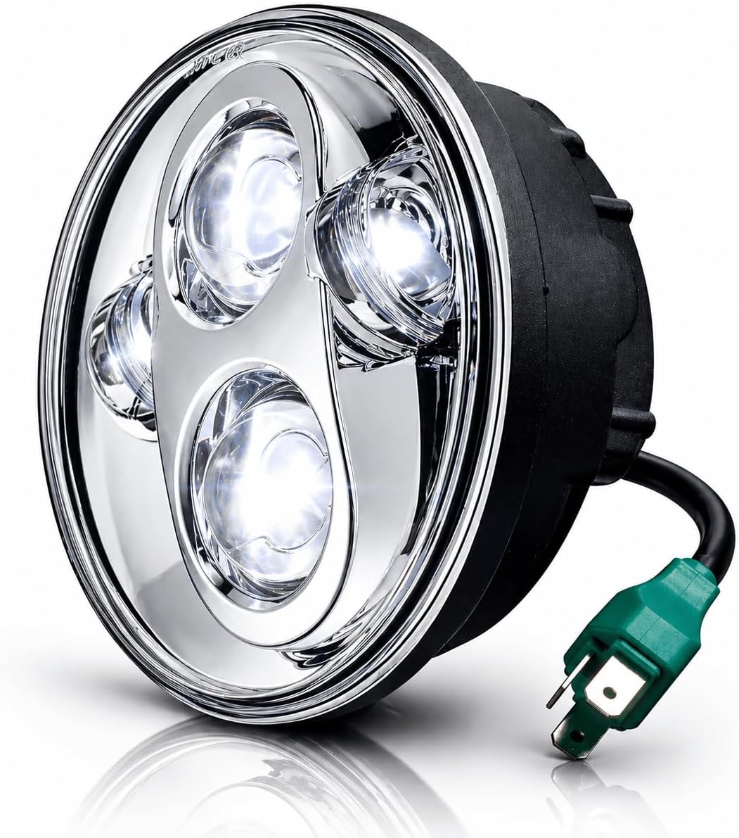 Faro delantero LED Daymaker 5 3/4pulg cromo