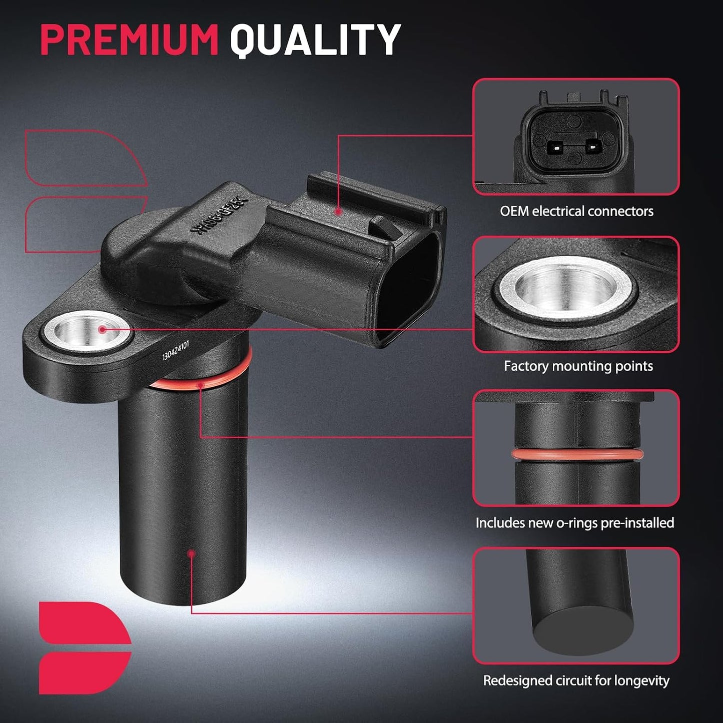 Sensor árbol levas 2PCS para Edge Taurus X F-150 Mustang
