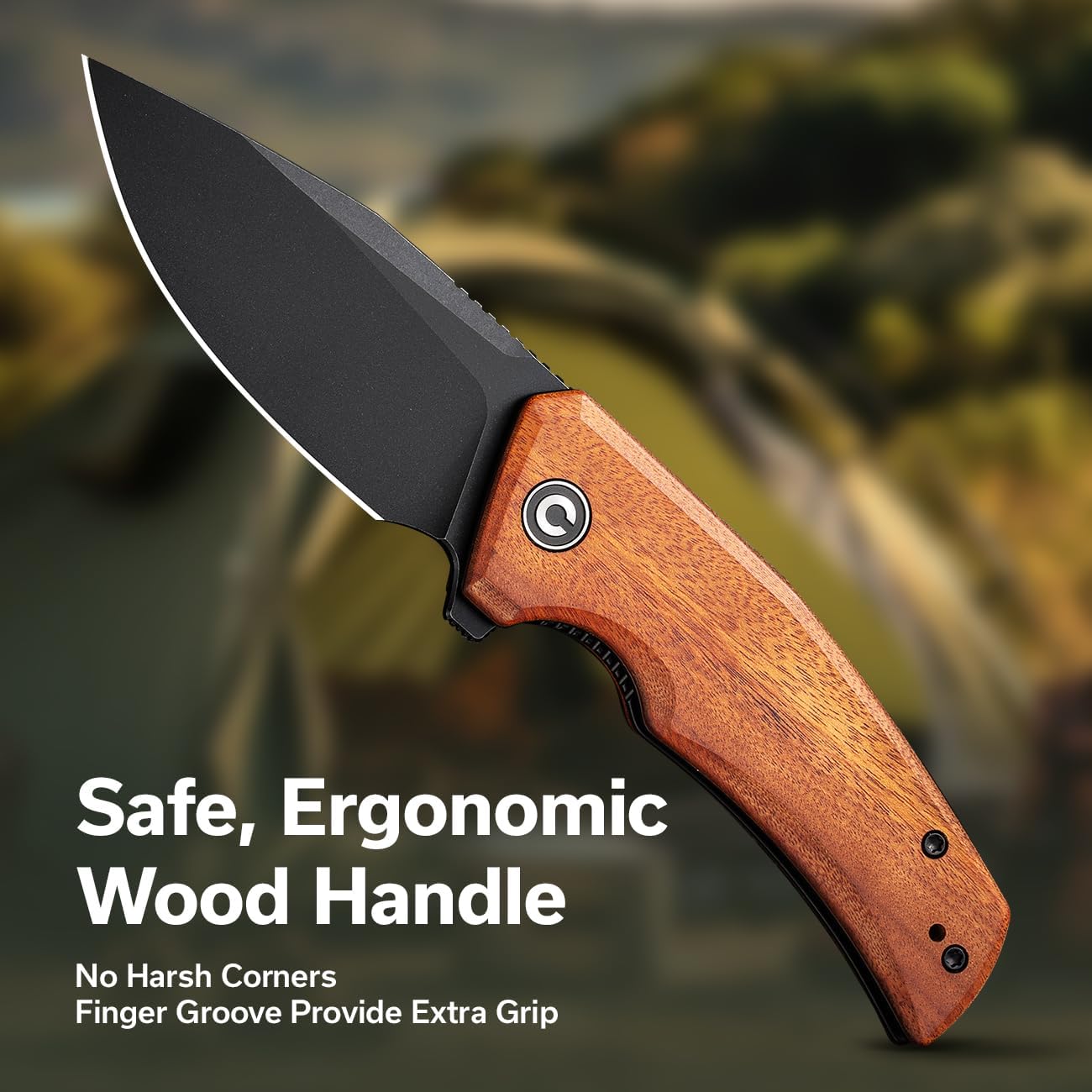 Navaja plegable EDC con abridor 2.98pulg