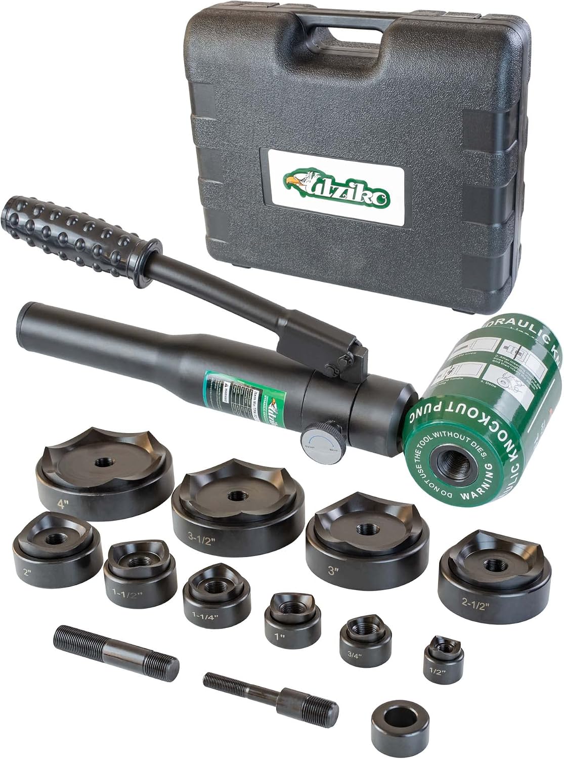 Ponchadora Hidráulica Conducto Eléctrico Kit 1/2-2pulg