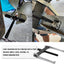 Herramienta extracción engranajes 8" ajustable CR-V