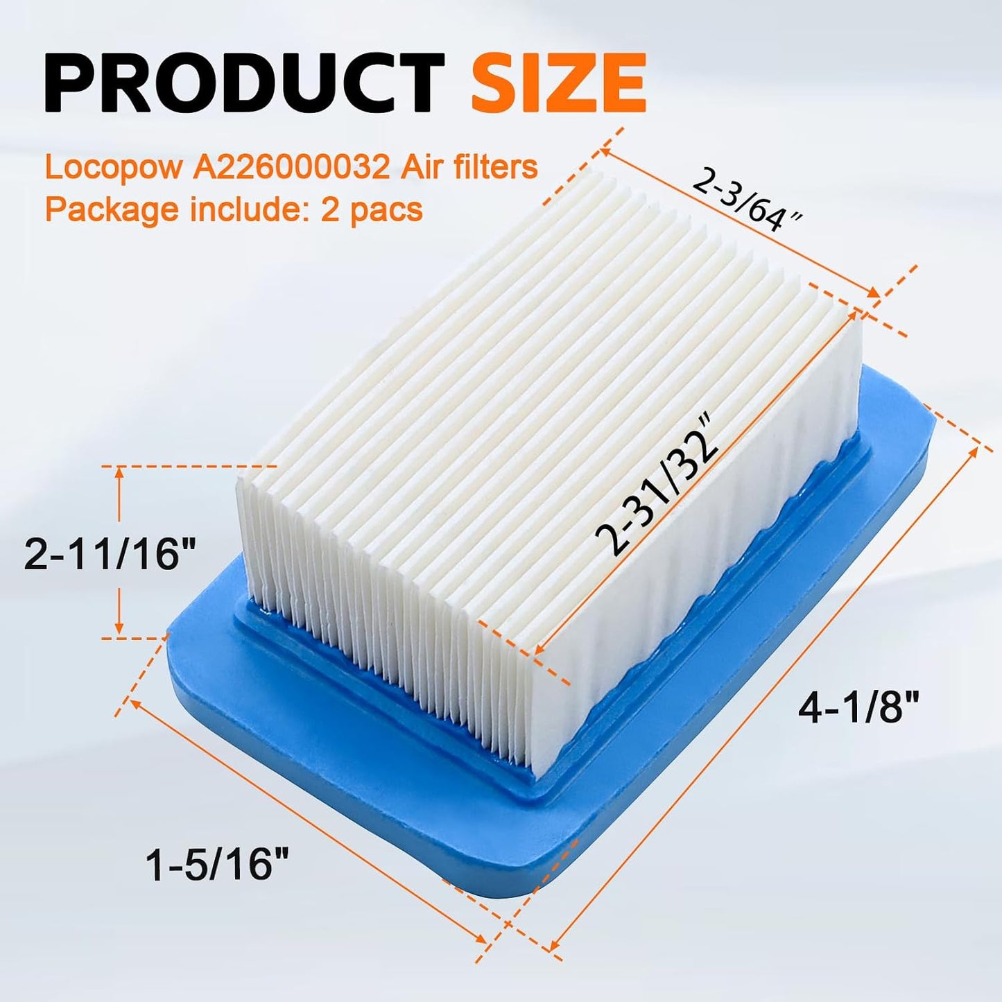 Filtro aire soplador hojas Echo PB580T