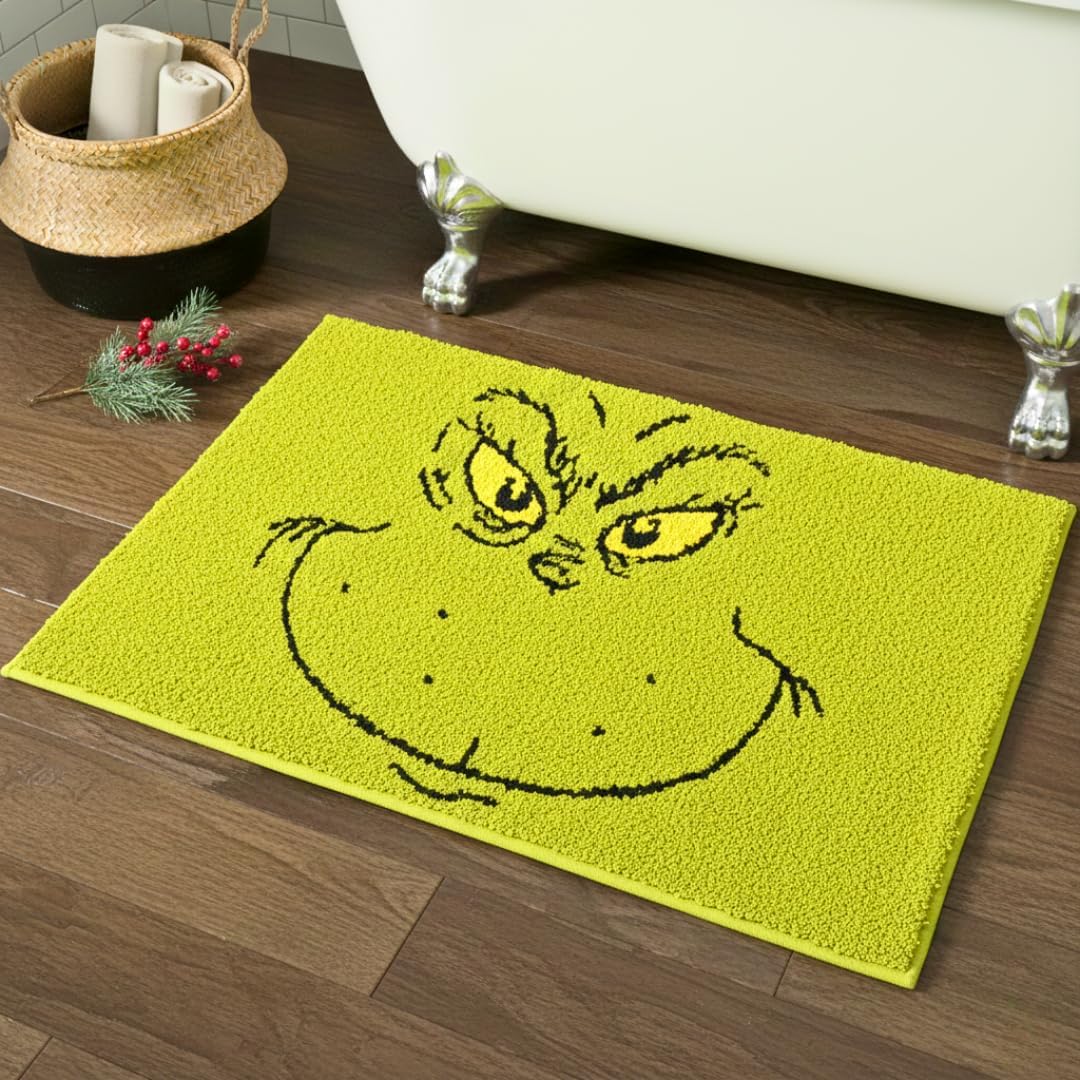 Alfombra baño antiderrap poliéster 21x34pulg