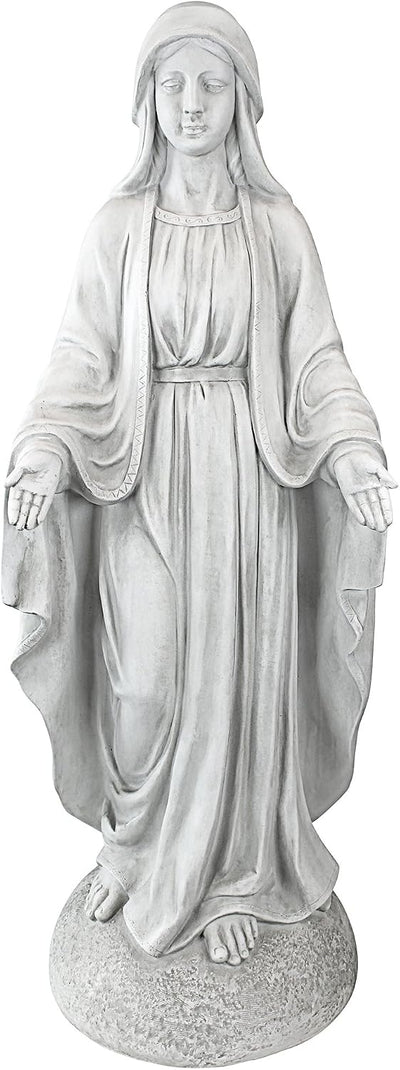 Estatua Virgen Notre Dame Jardín
