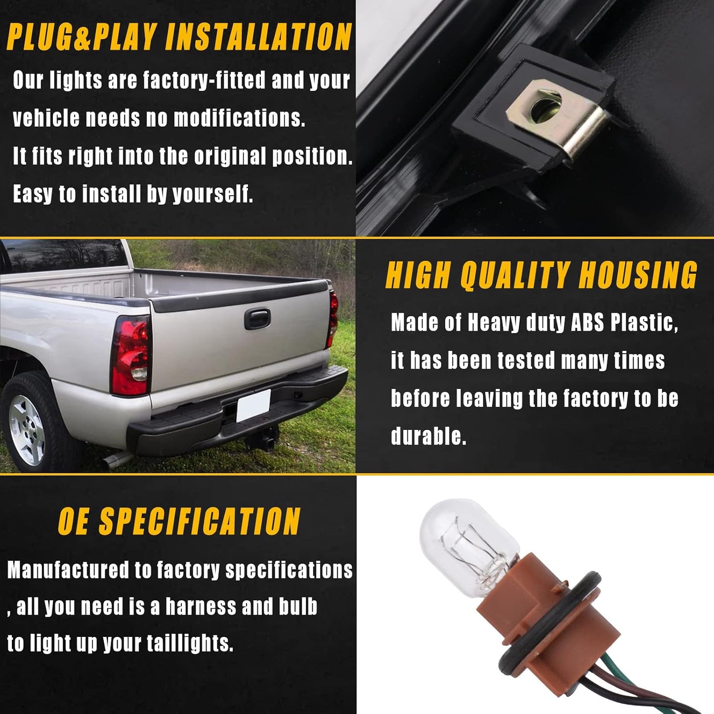 Luz trasera izquierda comp Chevy Silverado