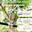 Tirolinas al aire libre 180ft acero inox 304 reforzada