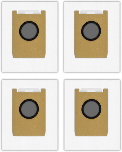 4 Pzas Bolsas Polvo Repuesto para Aspiradora Eufy 3en1