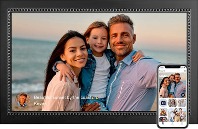 Marco fotos digital 15.6pulg pantalla IPS Full HD WiFi 64GB