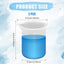 2 Tazas Medidoras Silicona 3.4oz Reutilizables Detergente