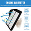 Filtro aire motor Nissan Altima 2.5L 13-18