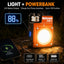 Linterna led recargable 3500lúmenes impermeable 2.5-15h