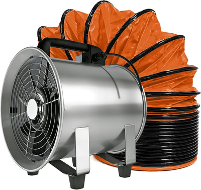 Soplador acero inox 8pulg 1030CFM manguera 16ft