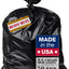 Bolsas basura negras 55gal 50uds resistentes grado