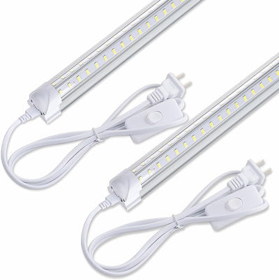 Luz LED tienda forma V 25W 3100lm 6500K set 2