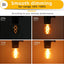Bombilla LED ámbar E26 regulable equivalente 25W 3W G16.5/G50