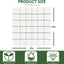 8 Pzas Paños Cocina Algodón Reutilizables 12x12pulg Verde