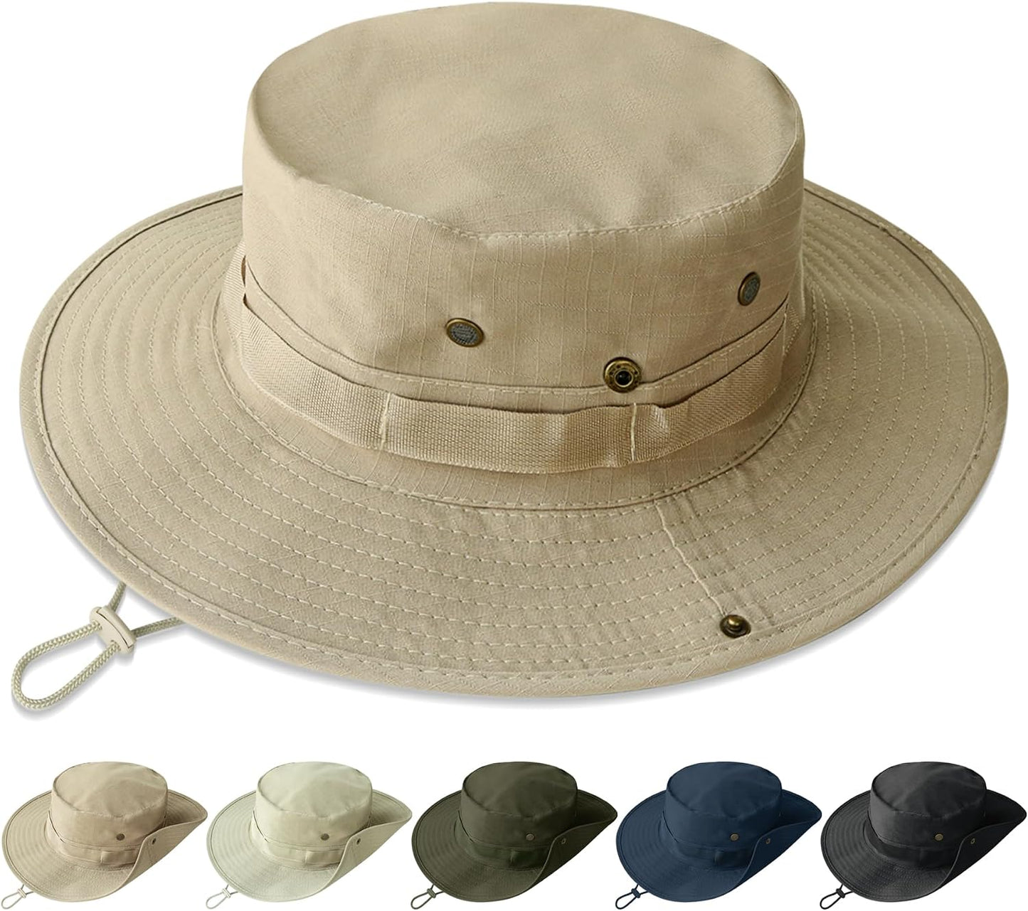 Sombrero pescador UPF 50 para hombre senderismo caza