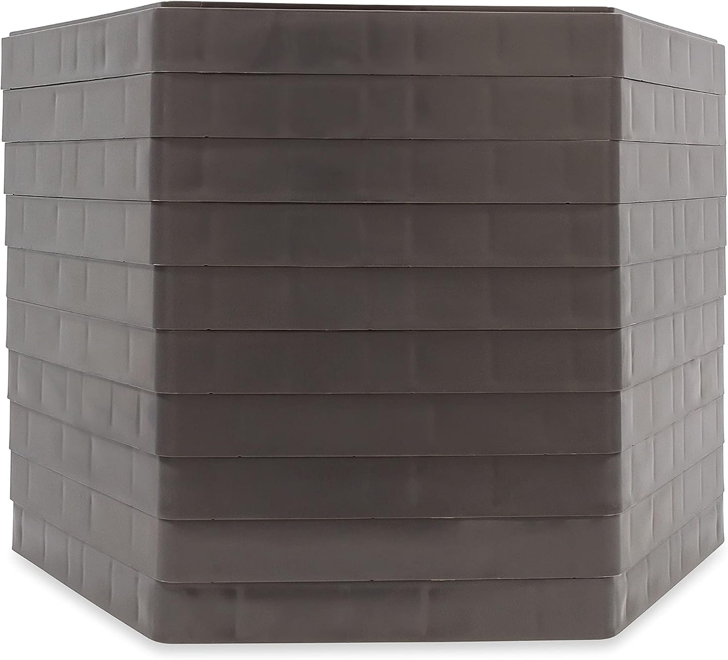 Bloques paso portátiles carbón apilables pack 10
