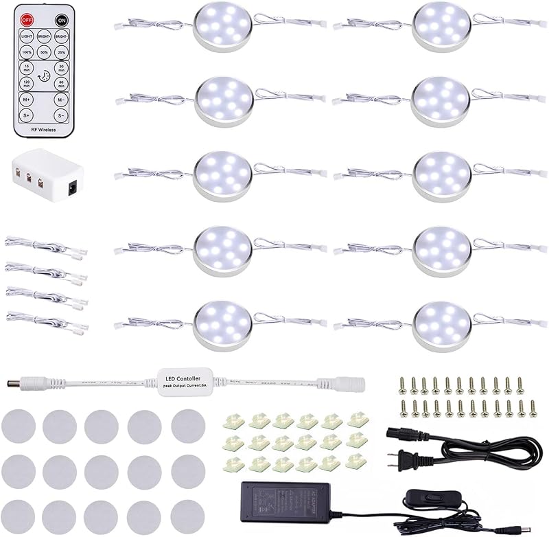 Enchufe LED regulable 10 luces disco enlazables control