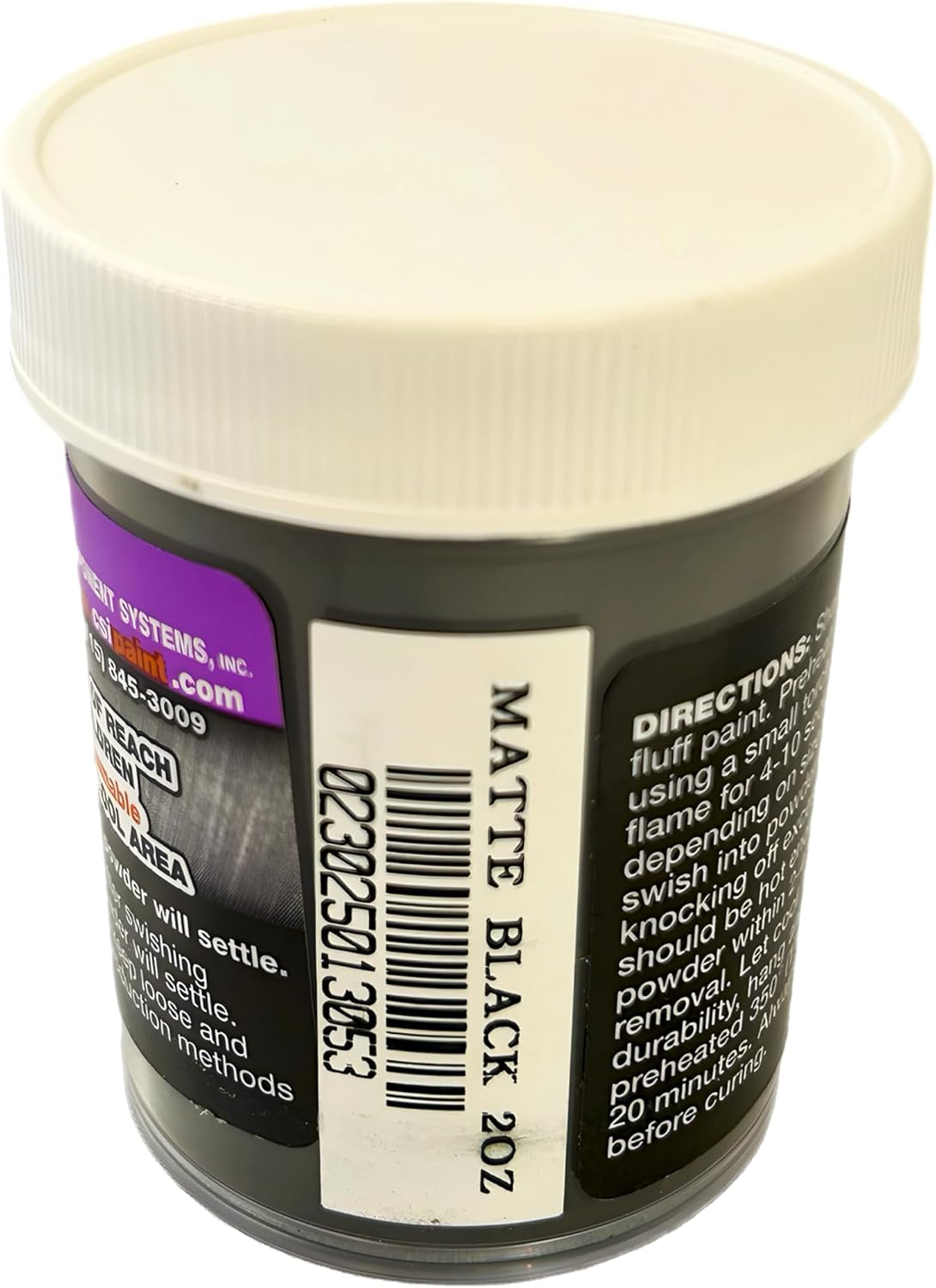 Pintura en polvo para señuelos acabado mate 2oz