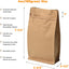 Bolsas café resellables con válvula aluminio 4oz