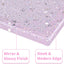 Cubierta interruptor luz purpura 5.1x3.15pulg decoración