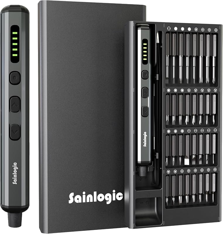 Destornillador eléctrico 68 en 1 3.7V inalámbrico 5 ajustes
