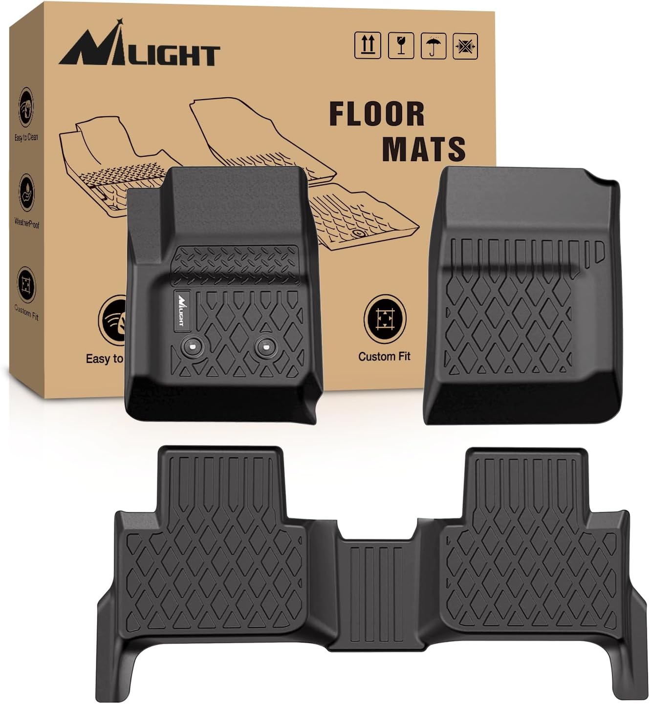 Alfombrillas TPE Chevy Colorado GMC Canyon 2015-22