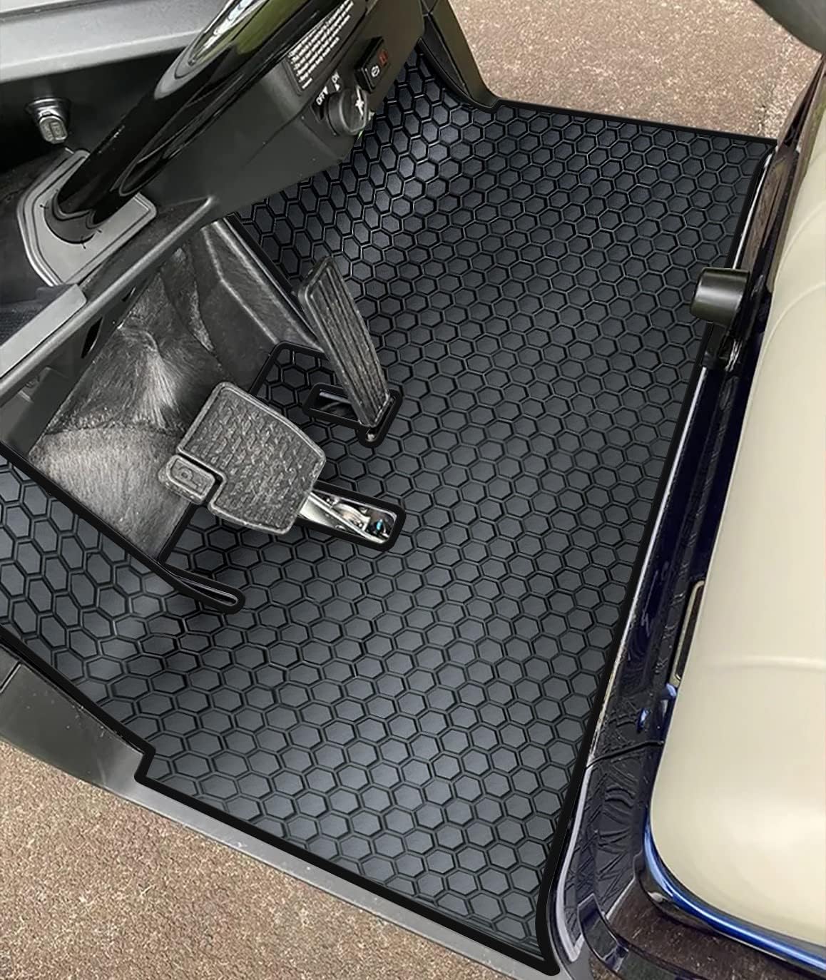 Tapete piso carrito golf ajuste Yamaha Drive 2 UMAX Rally