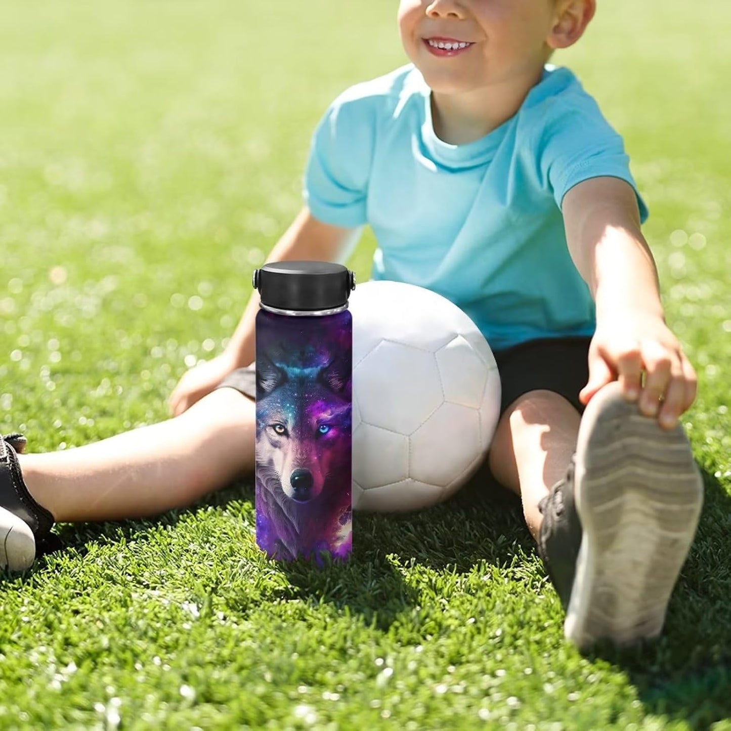 Botella agua deportiva acero inox 20oz a prueba de fugas