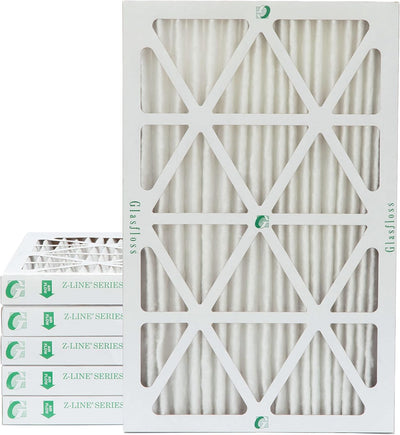 Filtros aire plisados MERV 10 10x20pulg caja 6