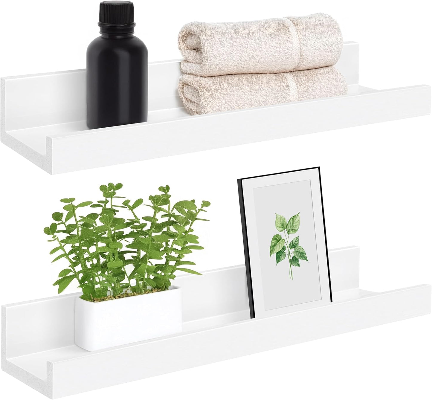 Estantes pared flotantes duradero diseño fuerte dormitorio