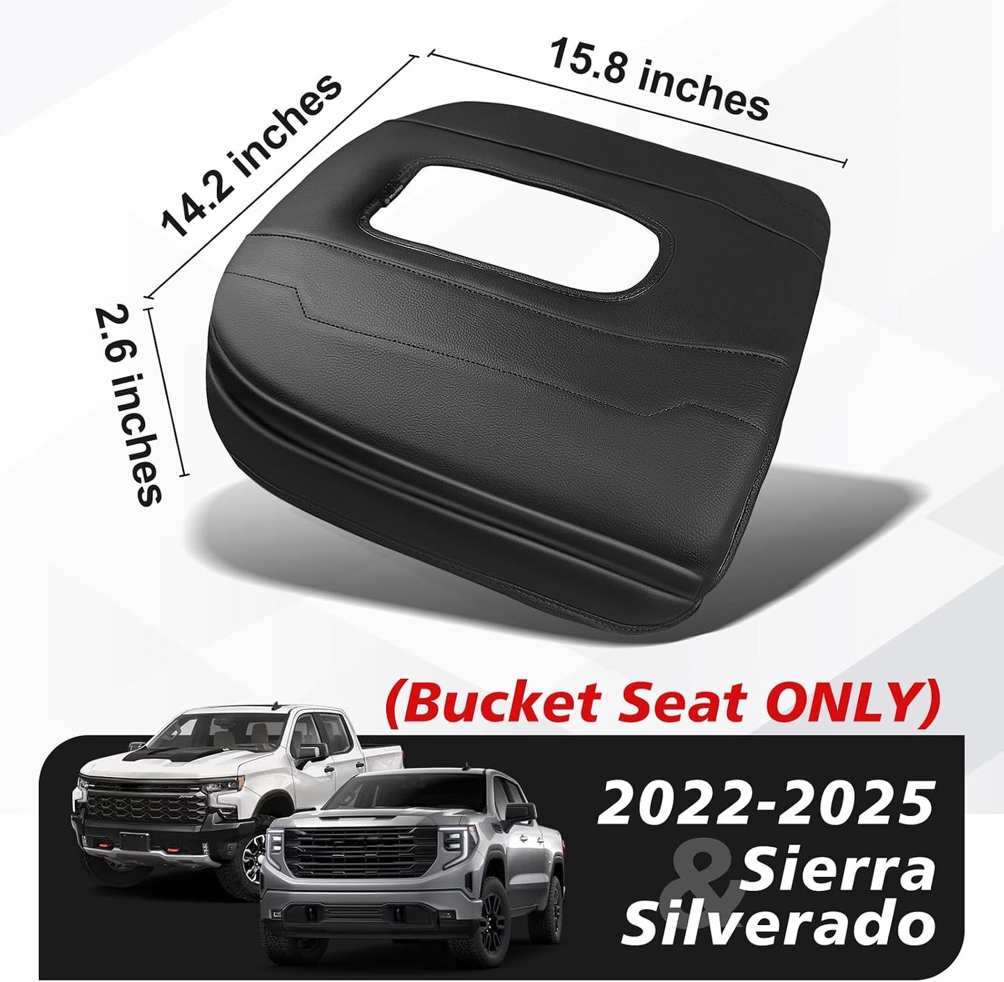 Funda reposabrazos consola Chevy Silverado GMC Sierra