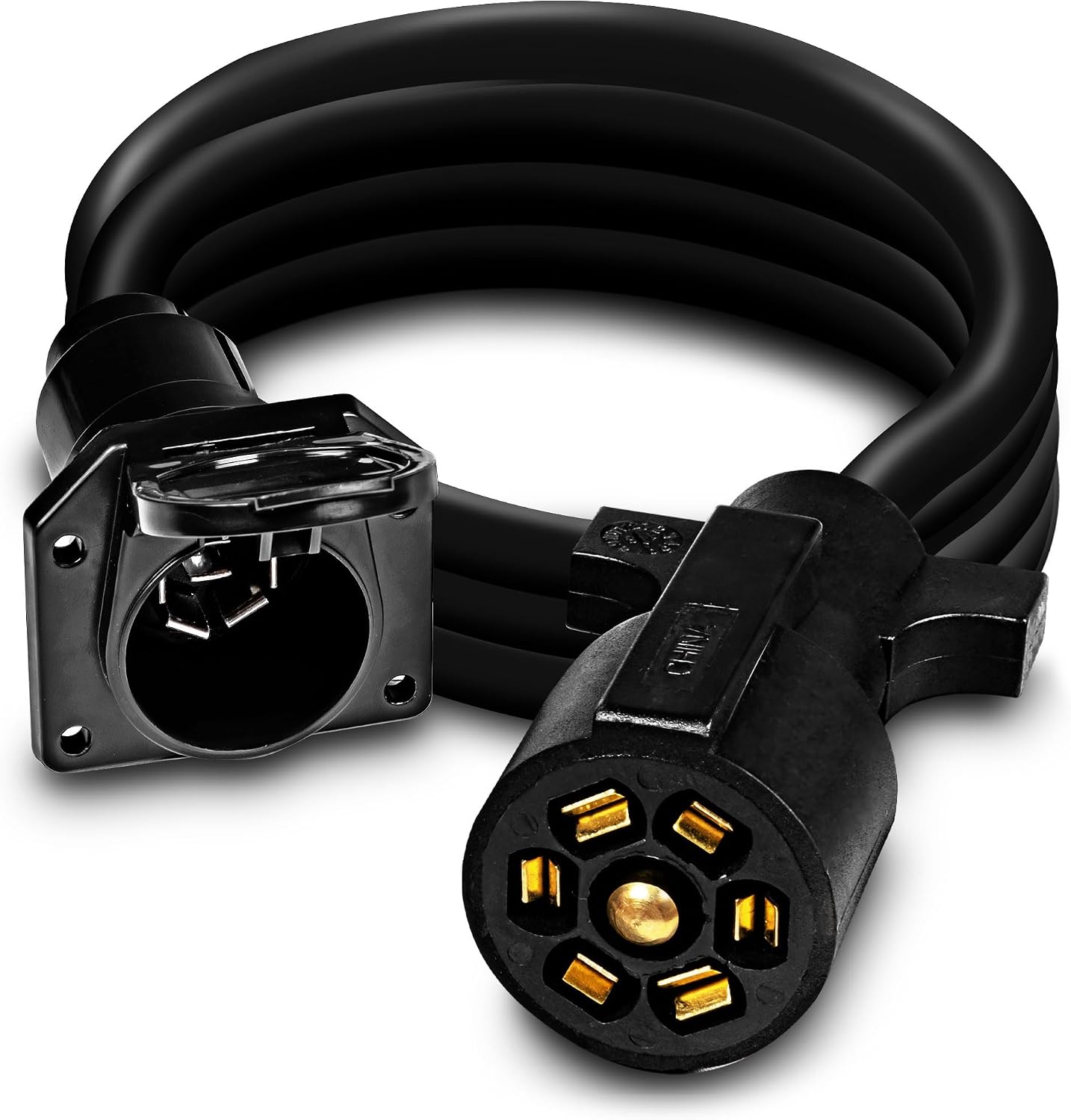 Cable extensión enchufe remolque 7 pines 12ft Plug-N-Play