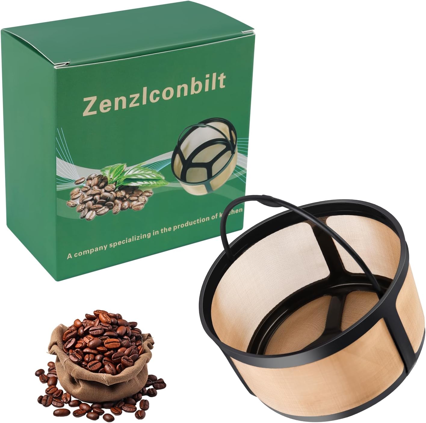Filtro café reutilizable 8-12 tazas para K-Duo