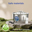 Filtro fuente agua gato 24 pzas 12 carbono 12 espuma acero inox
