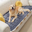 Tapete cama perros grandes felpa antiderrap