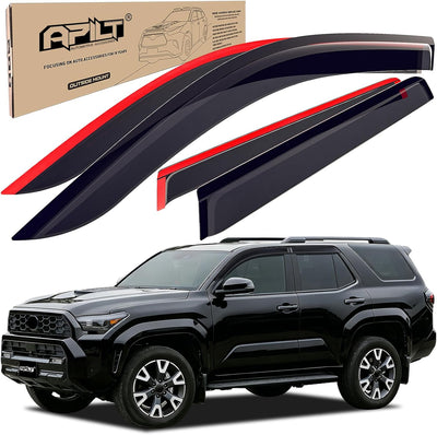 Viseras lluvia Toyota 4Runner 2025-26 set 4 pzas gruesas