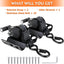 2 Pzas Correas Retráctiles Ford F150 Raptor 10pies