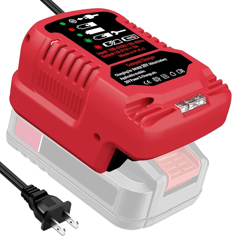 Cargador MINI para batería Bauer 20V 1/2 1704C-B 1701C-B