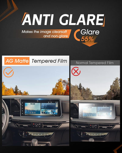 Protector vidrio templado antirreflejo 12.3" Nissan Kicks