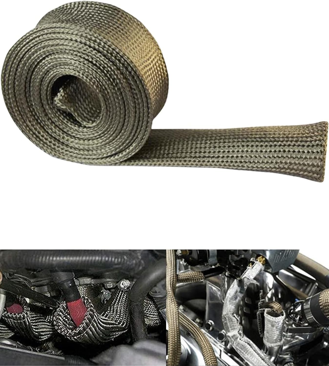 Escudo térmico para manguera auto y cables 2500grados